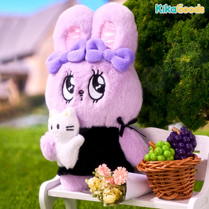 うさぎティーカップキーホルダーゆっきー1212様 Esther Bunny Sweet Date Keychain Series Plush Blind Box