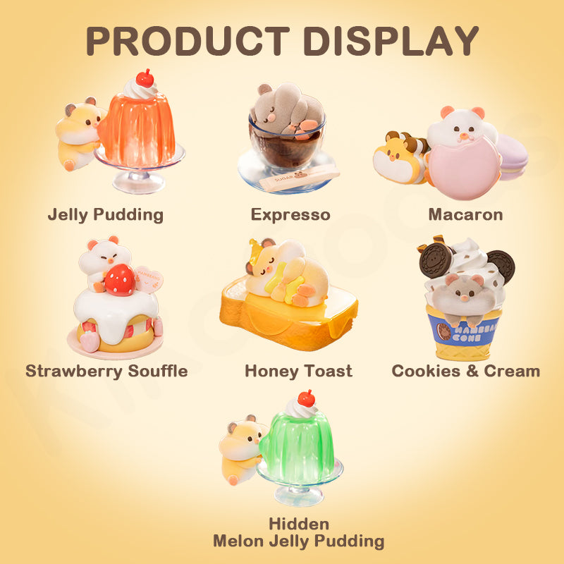Hamster Dessert Series Blind Box