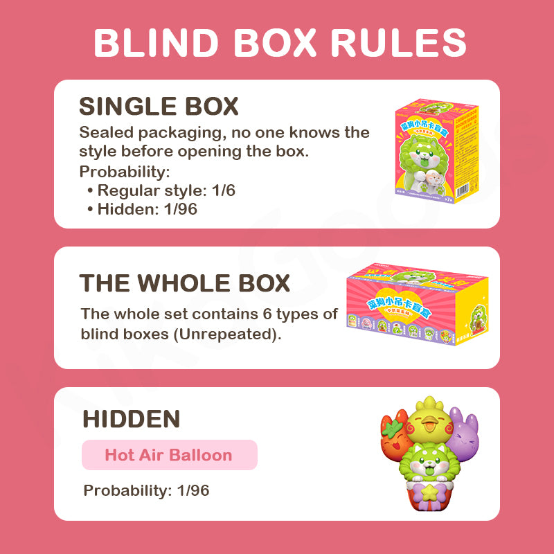 Vegetable Fairy Cabbage Dog Rookie Series Blind Box
