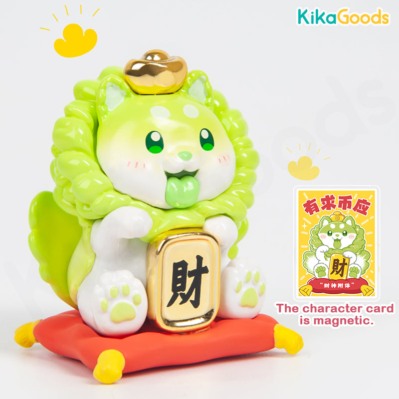 Vegetable Fairy Cabbage Dog Rookie Series Blind Box