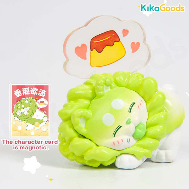 Vegetable Fairy Cabbage Dog Rookie Series Blind Box