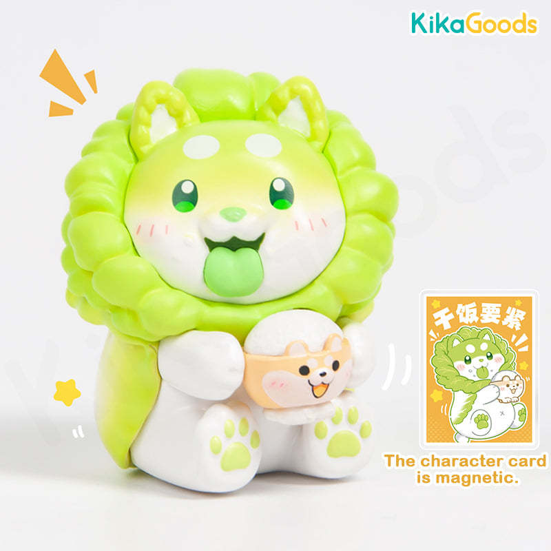 Vegetable Fairy Cabbage Dog Rookie Series Blind Box