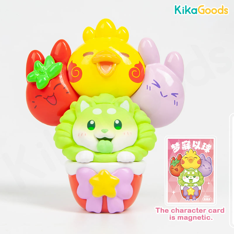 Vegetable Fairy Cabbage Dog Rookie Series Blind Box – KikaGoods