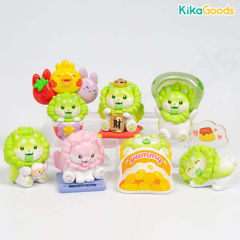 Vegetable Fairy Cabbage Dog Rookie Series Blind Box
