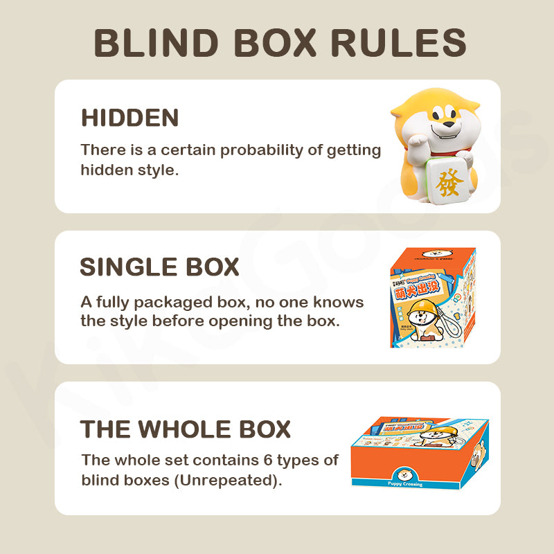 A Chai Goji's Puppy Crossing Series Blind Box – KikaGoods Wholesale