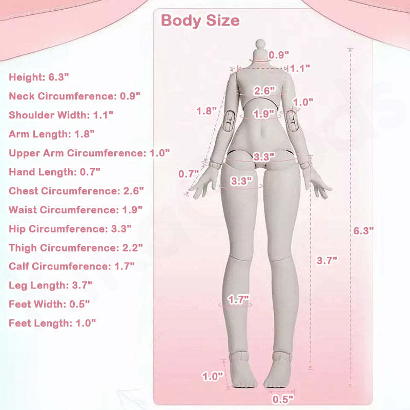 Sugary Girls Series 1/8 Action Figure MJD Blind Box【Shipped in Aug. 2025】