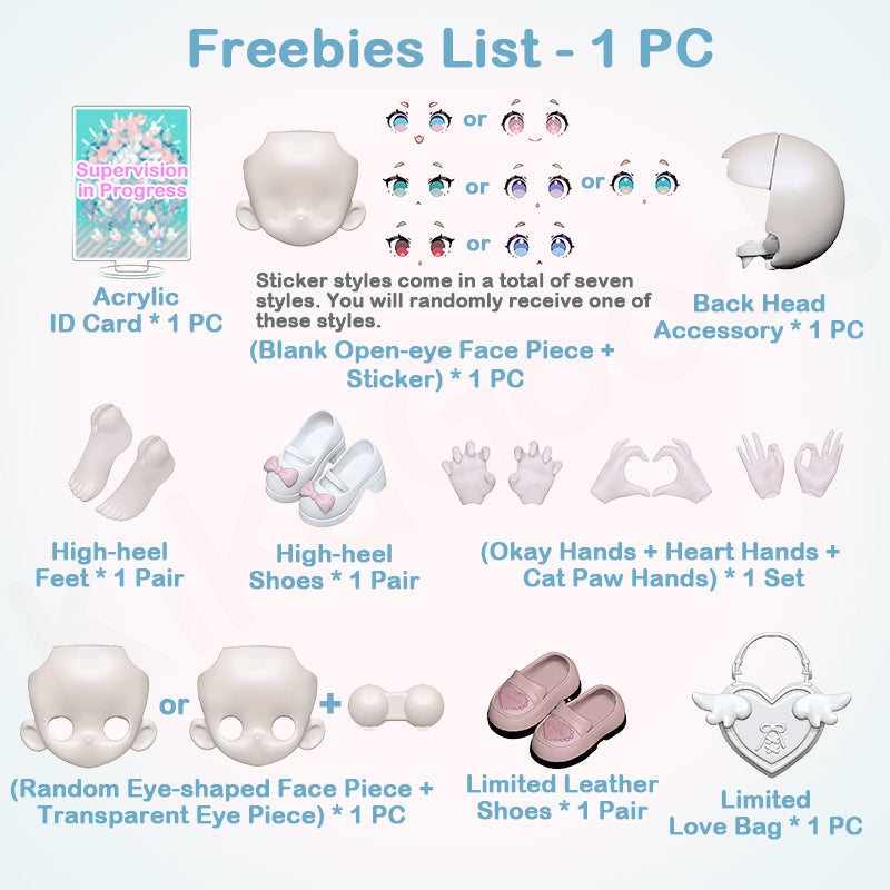 Sugary Girls Series 1/8 Action Figure MJD Blind Box【Shipped in Aug. 2025】