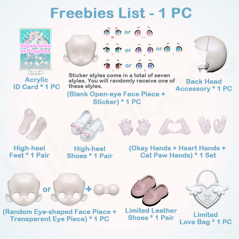 Sugary Girls Series 1/8 Action Figure MJD Blind Box【Shipped in Aug. 2025】