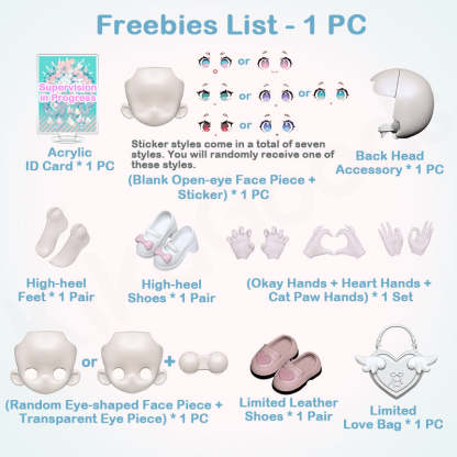 Sugary Girls Series 1/8 Action Figure MJD Blind Box【Shipped in Aug. 2025】