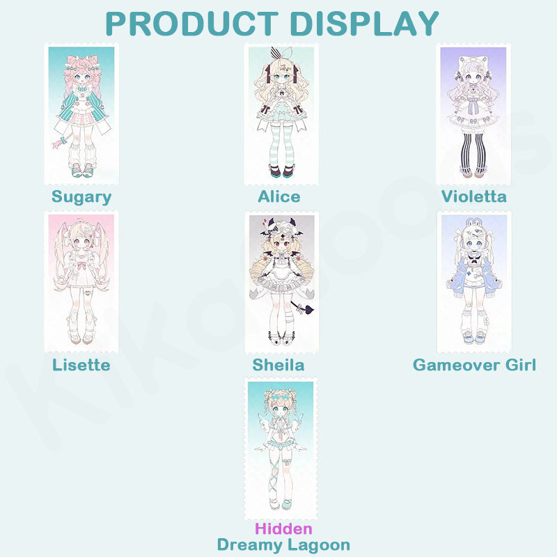 Sugary Girls Series 1/8 Action Figure MJD Blind Box【Shipped in Aug. 2025】