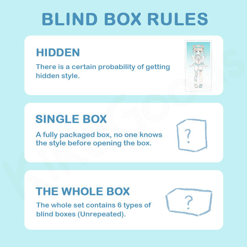 Sugary Girls Series 1/8 Action Figure MJD Blind Box【Shipped in Aug. 2025】