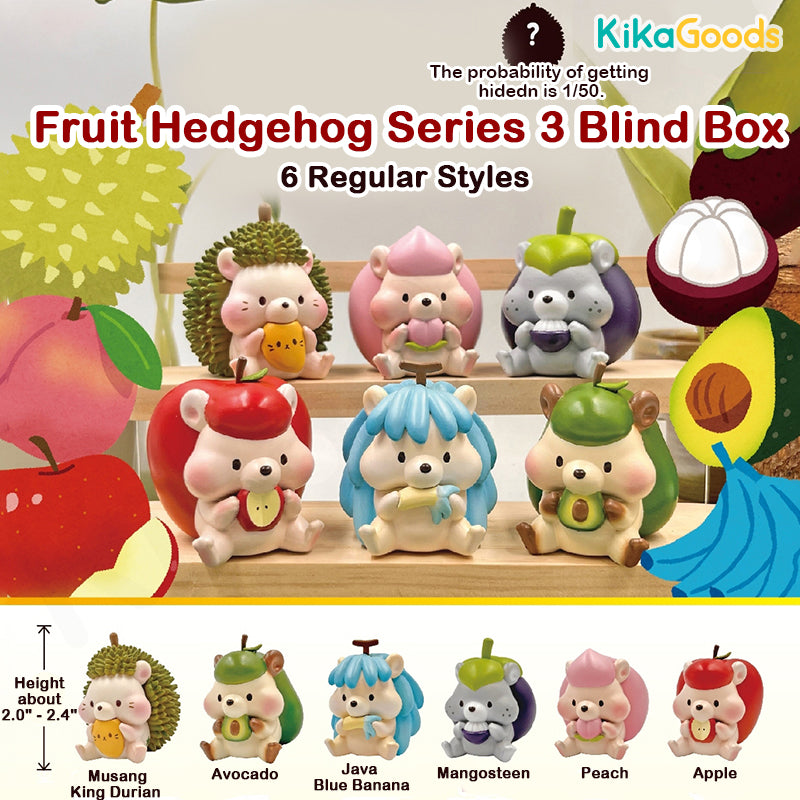 Fruit Hedgehog Series 3 Blind Box – KikaGoods Wholesale