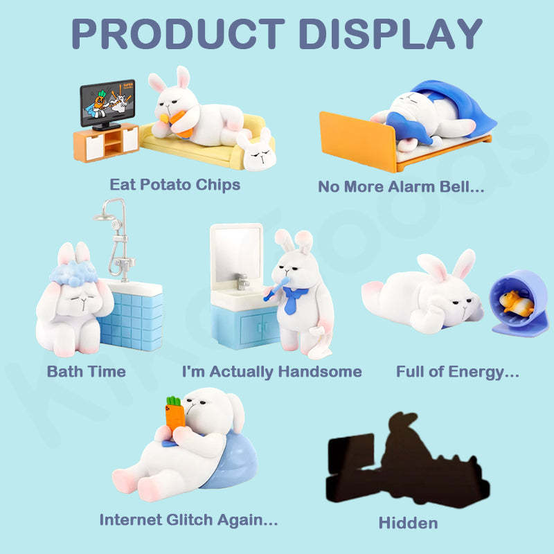 Monday Bruce Season 7 Just Want to Stay at Home and Not Go Out Series Blind Box