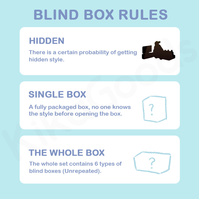 Monday Bruce Season 7 Just Want to Stay at Home and Not Go Out Series Blind Box