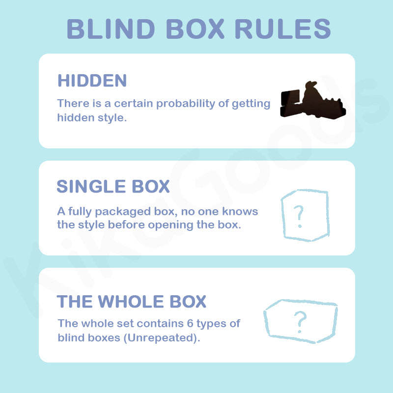 Monday Bruce Season 7 Just Want to Stay at Home and Not Go Out Series Blind Box