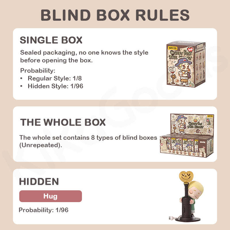 Nook Quest For The Heart Series Blind Box