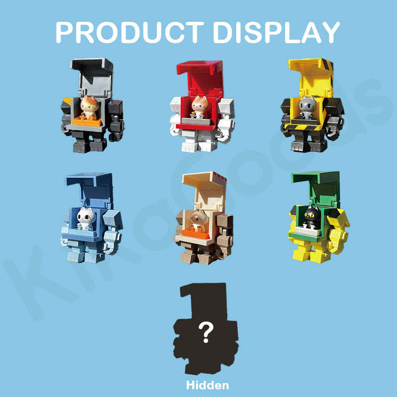 Cat And Substation Robot Series Blind Box
