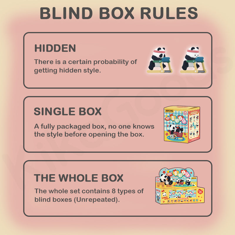 Panda Roll Playful Journal Series Blind Box