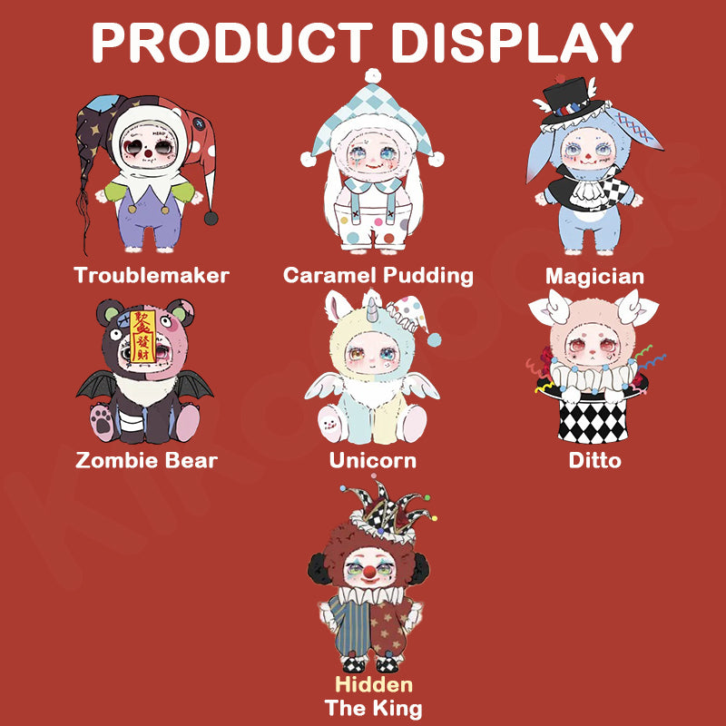LOKIKI Fake Paradise Series Plush Blind Box – KikaGoods Wholesale