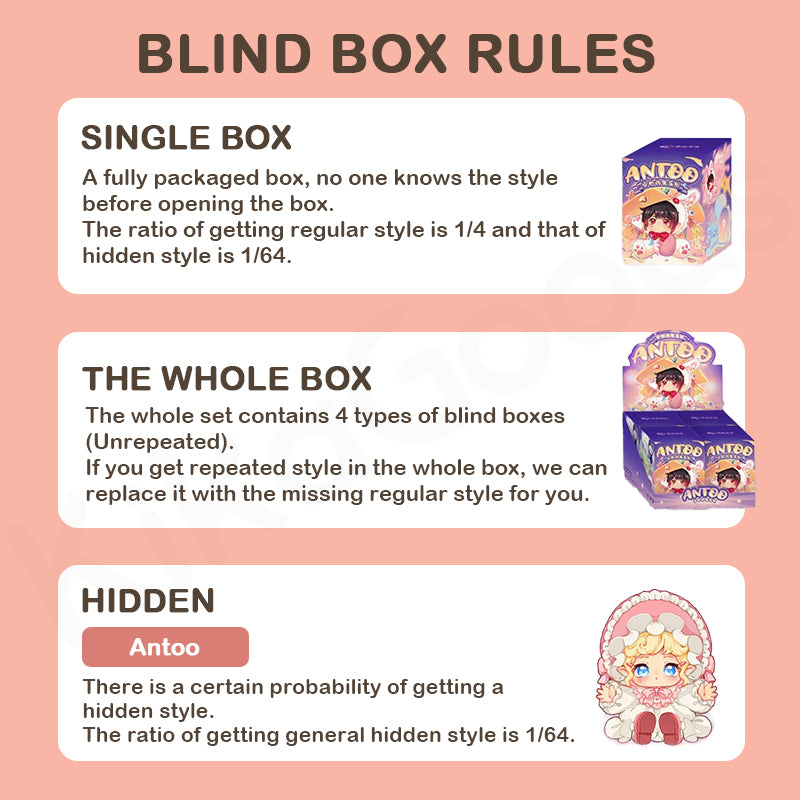 ANTOO Antoo's Paradise Lost Series Plush Blind Box – KikaGoods
