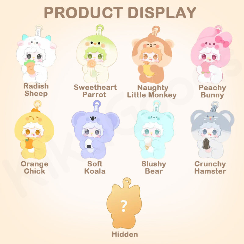 Yooki Hug Gourmet Restaurant Limited Series Vinyl Plush Blind Box