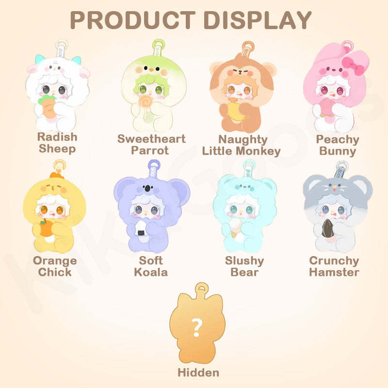 Yooki Hug Gourmet Restaurant Limited Series Vinyl Plush Blind Box