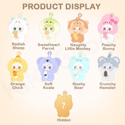 Yooki Hug Gourmet Restaurant Limited Series Vinyl Plush Blind Box