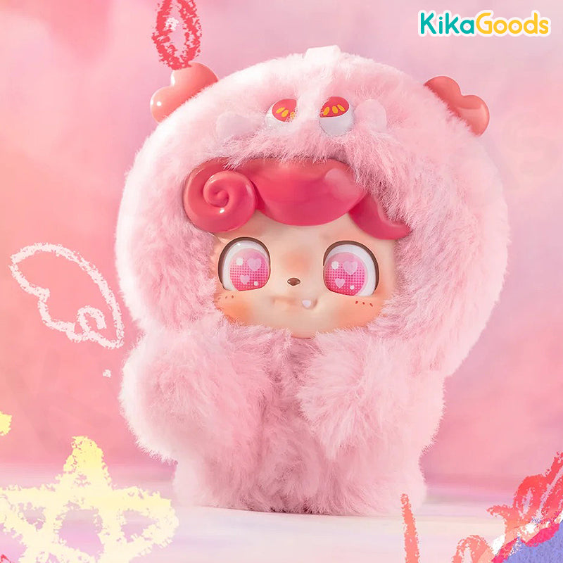 Q.Kid Emotional Hairy Monsters Series Plush Blind Box – KikaGoods