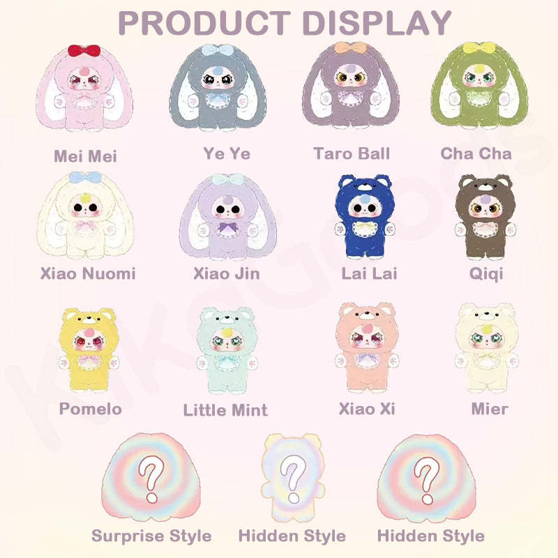 Baby Three Sweet Baby 400% Series Plush Blind Box