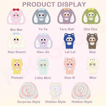 Baby Three Sweet Baby 400% Series Plush Blind Box