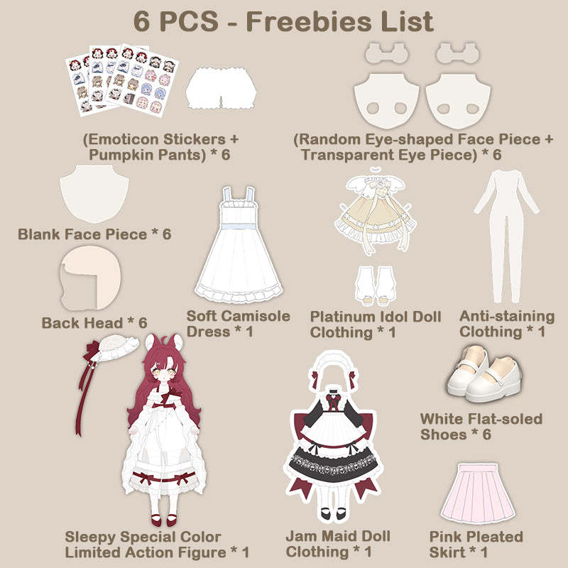 Meki Creaters's Essence Series 1/12 Action Figure MJD Blind Box【Shippe