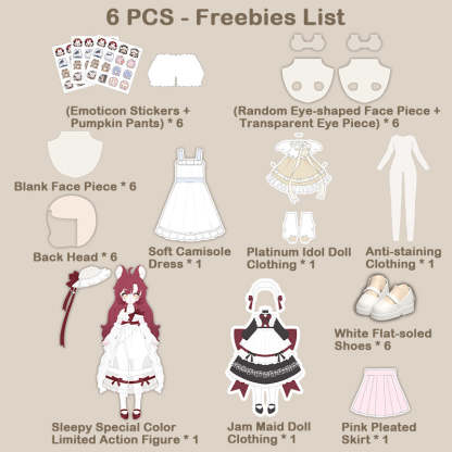 Meki Creaters's Essence Series 1/12 Action Figure MJD Blind Box【Shipped in Sept./Oct. 2025】