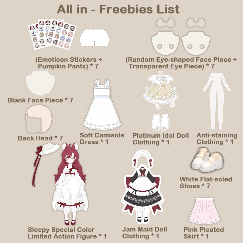 Meki Creaters's Essence Series 1/12 Action Figure MJD Blind Box【Shipped in Sept./Oct. 2025】