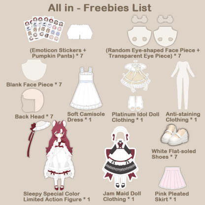 Meki Creaters's Essence Series 1/12 Action Figure MJD Blind Box【Shipped in Sept./Oct. 2025】