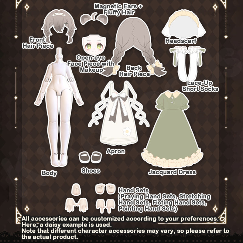 Meki Creaters's Essence Series 1/12 Action Figure MJD Blind Box【Shipped in Sept./Oct. 2025】