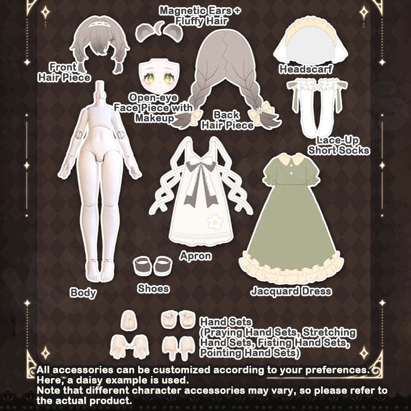 Meki Creaters's Essence Series 1/12 Action Figure MJD Blind Box【Shipped in Sept./Oct. 2025】