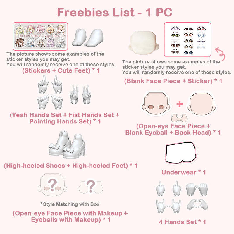 Sugar 100% Series 1/12 Action Figure BJD Blind Box【Shipped in Aug./Sept. 2025】