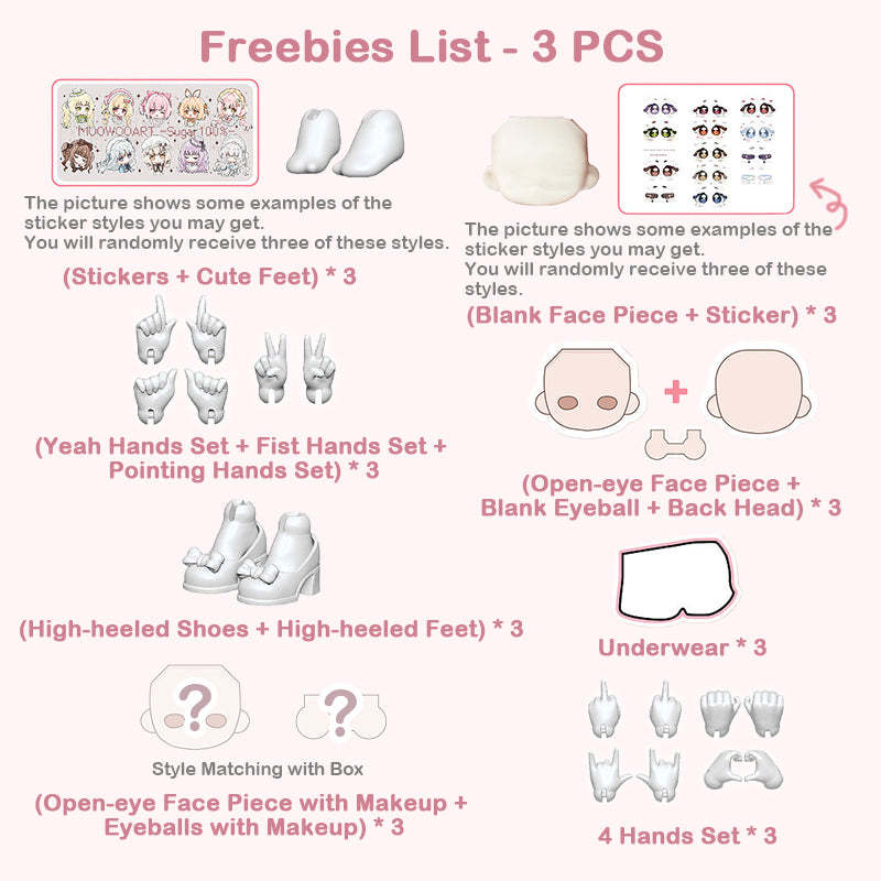 Sugar 100% Series 1/12 Action Figure BJD Blind Box【Shipped in Aug./Sept. 2025】