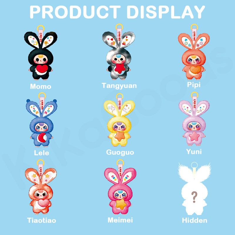 Baby Three Lily Rabbit Town V3 Series Plush Blind Box