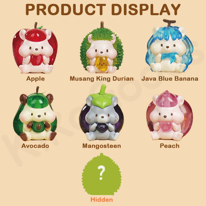 Colorful Fruit Hedgehog Series 3 Blind Box