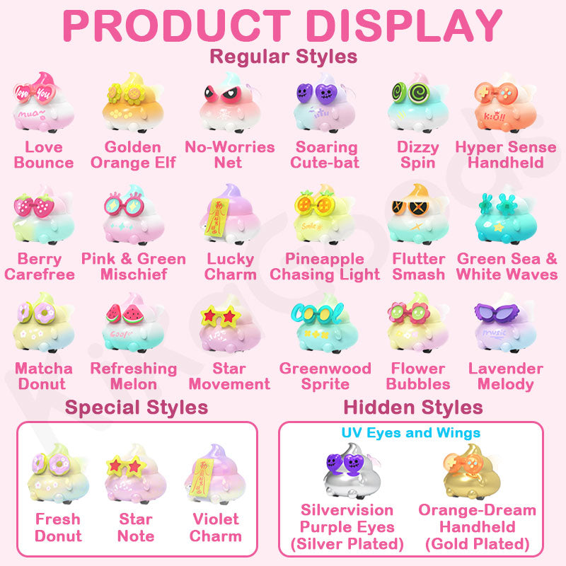 Emmmkun Run Run Four Wheel Return Force Car Series Blind Box【Shipped in Sept./Oct. 2025】