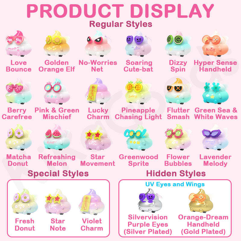 Emmmkun Run Run Four Wheel Return Force Car Series Blind Box【Shipped in Sept./Oct. 2025】