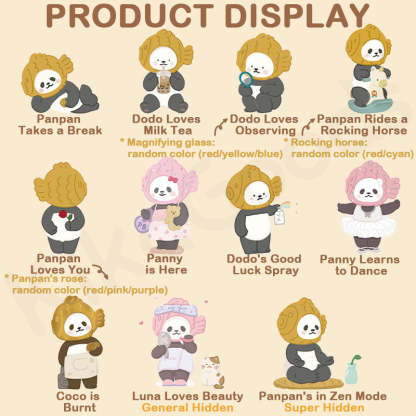 Mini Taiyaki PanPan Series Blind Box