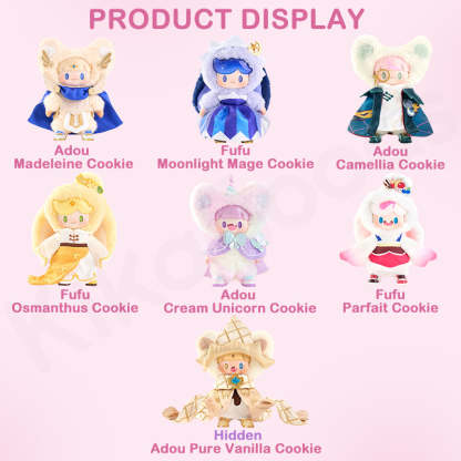 Adou Fancy Cookie Show Series Plush Blind Box【Shipped in Jun./Jul. 2025】