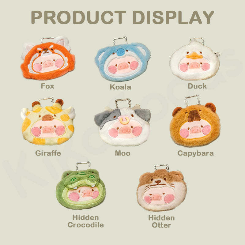Lulu The Piggy Animal Party Plush Portable Pouch Blind Box【Shipped in Jun./Jul. 2025】