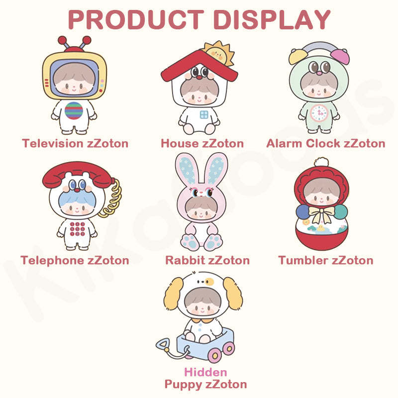 zZoton Happy Childhood Series Plush Blind Box