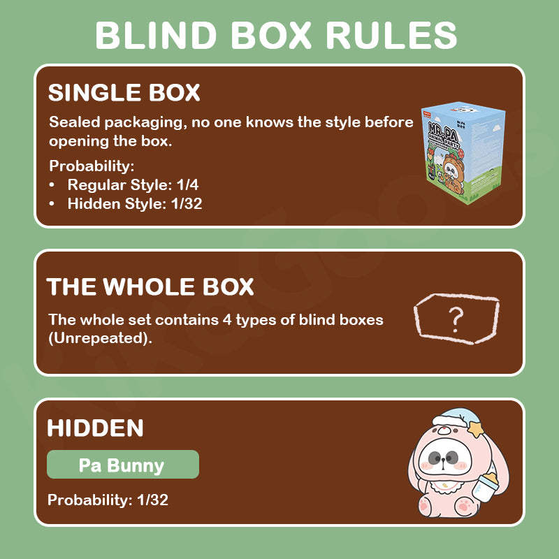 MR.PA Animal Party 400% Series Plush Blind Box【Shipped in Jun./Jul. 2025】