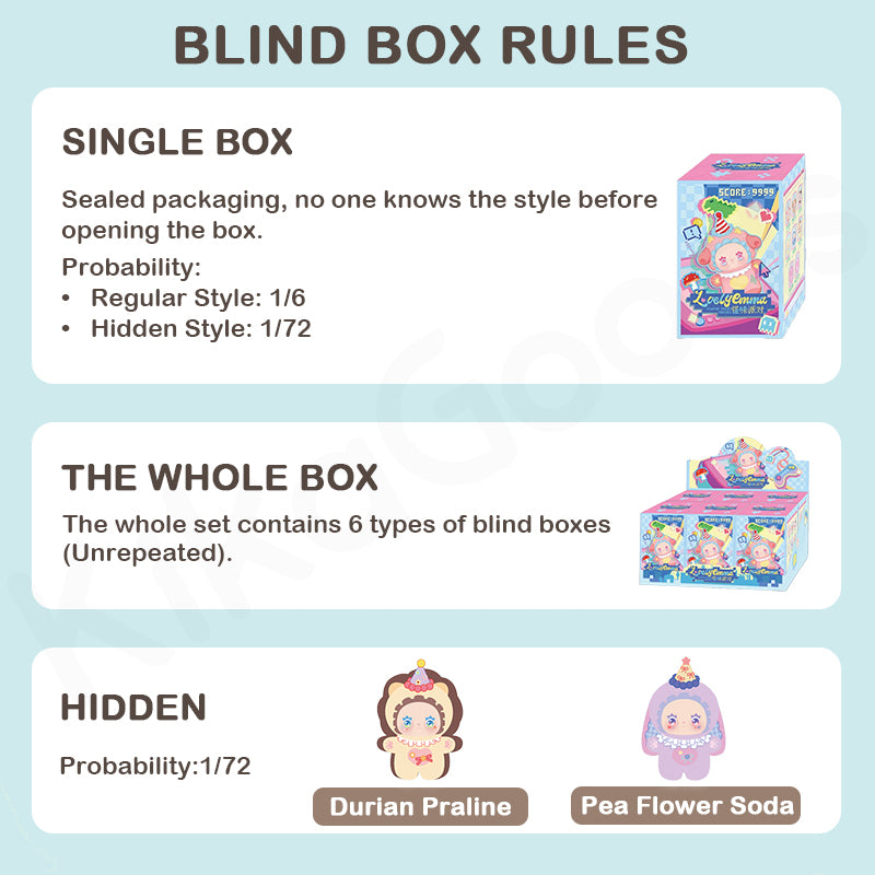 Lovely Emma Flavor Twist Series Plush Blind Box【Shipped in Jun./Jul. 2025】