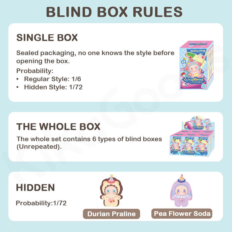 Lovely Emma Flavor Twist Series Plush Blind Box【Shipped in Jun./Jul. 2025】