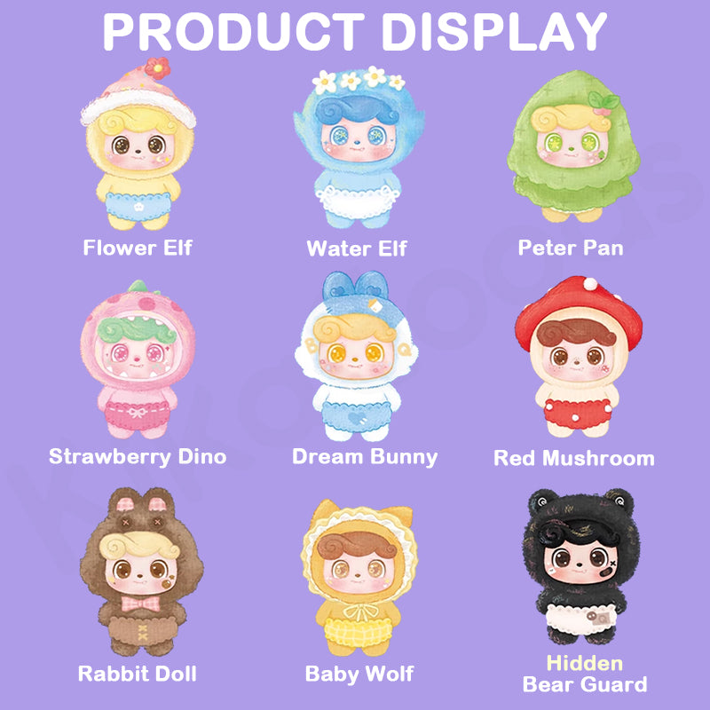 Q.Kid Fairy Tales Series Plush Blind Box【Shipped in Jun./Jul